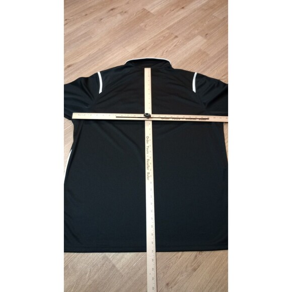 Nike Polo Shirt Mens XL Redskins Dri Fit Banned Logo Black Extra Large Pullover - Picture 13 of 16